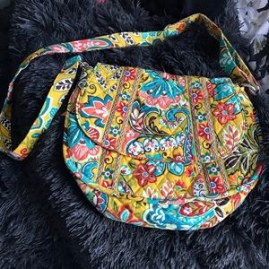 Multicolored Vera Bradley crossbody bag